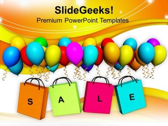 Theme Of Sale With Shopping Bags PowerPoint Templates Ppt Backgrounds For Slides 0713 Theme Of Sale With Shopping Bags PowerPoint Templates Ppt Backgrounds For Slides 0713