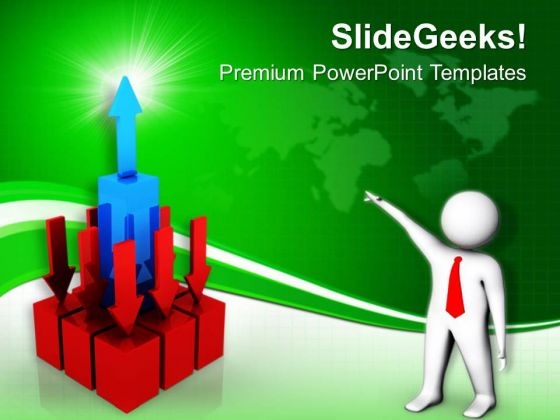 Think In A Progressive Manner PowerPoint Templates Ppt Backgrounds For Slides 0513