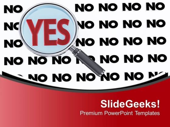 Think Positive PowerPoint Templates Ppt Backgrounds For Slides 0413 Think Positive PowerPoint Templates Ppt Backgrounds For Slides 0413