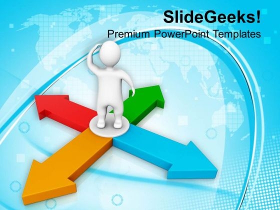 Thinking Of Opposite Directions PowerPoint Templates Ppt Backgrounds For Slides 0813 Thinking Of Opposite Directions PowerPoint Templates Ppt Backgrounds For Slides 0813