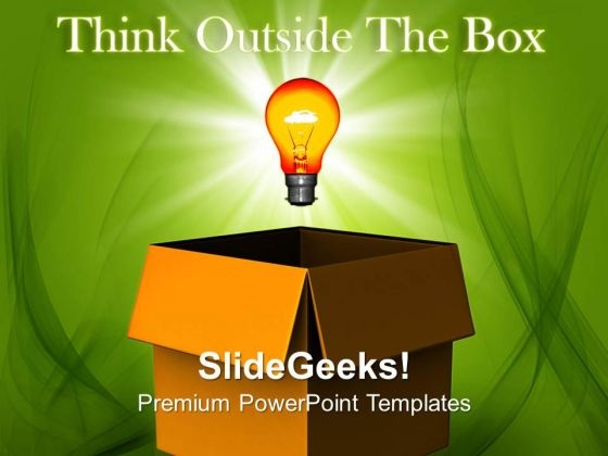 Thinking Outside The Box Business PowerPoint Templates And PowerPoint Themes 0812 Thinking Outside The Box Business PowerPoint Templates And PowerPoint Themes 0812