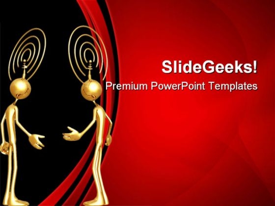 Thought Transmission People PowerPoint Themes And PowerPoint Slides 0811 Thought Transmission People PowerPoint Themes And PowerPoint Slides 0811