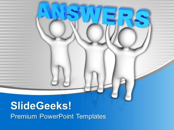 Three Men Join Forces To Lift Words Answers PowerPoint Templates Ppt Backgrounds For Slides 0213 Three Men Join Forces To Lift Words Answers PowerPoint Templates Ppt Backgrounds For Slides 0213