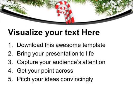 hand drawn vector abstract christmas greeting card template with candy cane templates