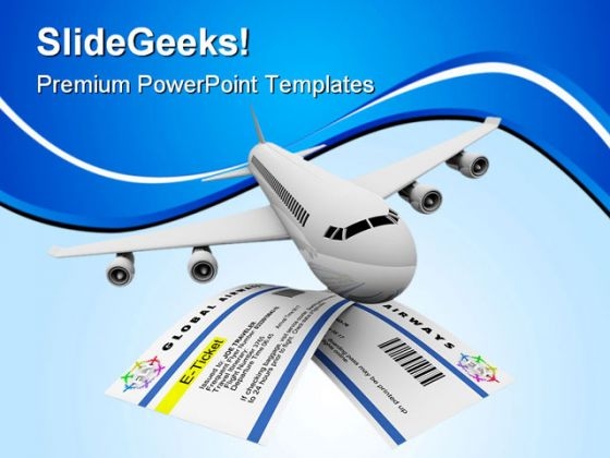 Tickets And Airplane Travel PowerPoint Templates And PowerPoint Backgrounds 0611 Tickets And Airplane Travel PowerPoint Templates And PowerPoint Backgrounds 0611