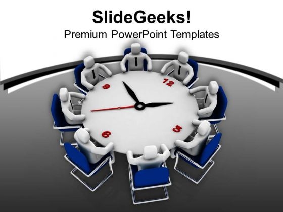 Time Bound Conference Business Meeting PowerPoint Templates Ppt Backgrounds For Slides 0313 Time Bound Conference Business Meeting PowerPoint Templates Ppt Backgrounds For Slides 0313