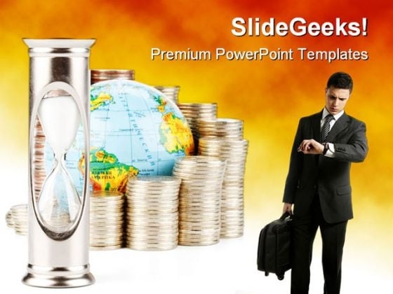 Time Is Money Business PowerPoint Themes And PowerPoint Slides 0311 Time Is Money Business PowerPoint Themes And PowerPoint Slides 0311