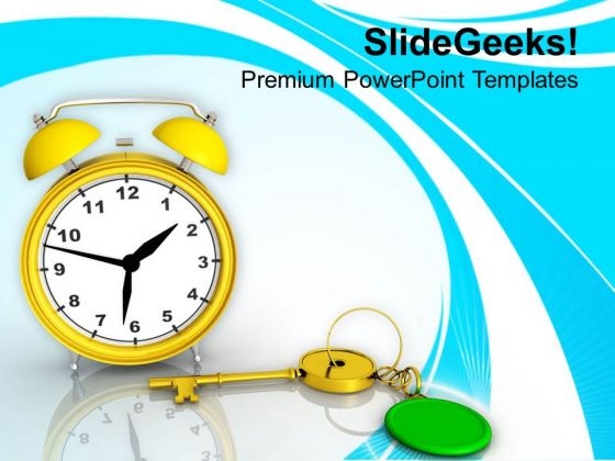 Time Is The Key Of Success PowerPoint Templates Ppt Backgrounds For Slides 0513 Time Is The Key Of Success PowerPoint Templates Ppt Backgrounds For Slides 0513
