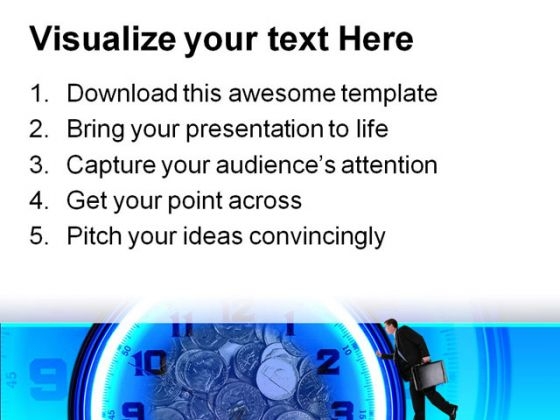 Time Money Future PowerPoint Template 0510 captivating impactful