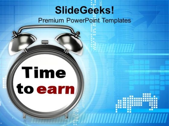 time_to_earn_business_finance_powerpoint_templates_and_powerpoint_themes_1112_title