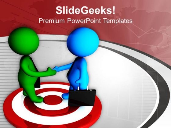 To Achieve Target Make A Good Relation PowerPoint Templates Ppt Backgrounds For Slides 0613 To Achieve Target Make A Good Relation PowerPoint Templates Ppt Backgrounds For Slides 0613