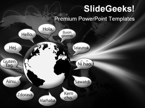 Translate Earth Languages Business PowerPoint Themes And PowerPoint Slides 0611 Translate Earth Languages Business PowerPoint Themes And PowerPoint Slides 0611