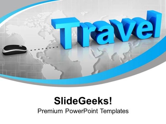 Travel With Mouse Concept Global PowerPoint Templates And PowerPoint Themes 1112