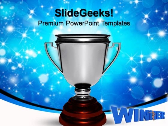 Trophy Success PowerPoint Templates And PowerPoint Themes 0812 Trophy Success PowerPoint Templates And PowerPoint Themes 0812