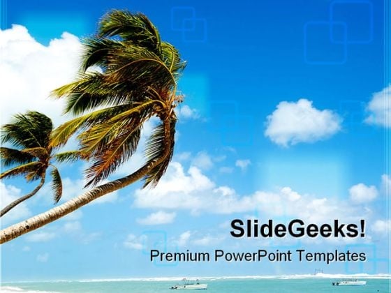 Tropical Beach Beauty PowerPoint Templates And PowerPoint Backgrounds 0311 Tropical Beach Beauty PowerPoint Templates And PowerPoint Backgrounds 0311
