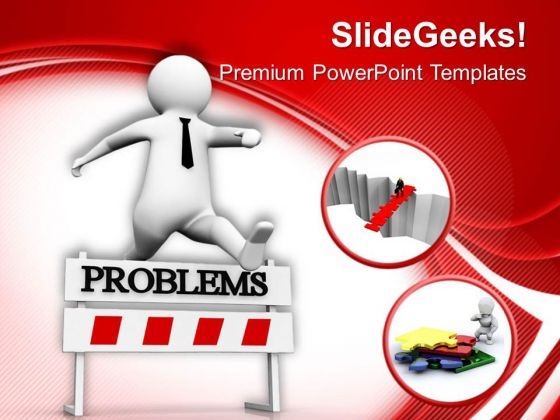 Trying To Overcome From The Problems Business PowerPoint Templates Ppt Backgrounds For Slides 0713 Trying To Overcome From The Problems Business PowerPoint Templates Ppt Backgrounds For Slides 0713