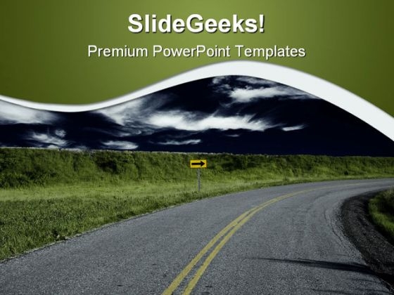 Turn Ahead Nature PowerPoint Themes And PowerPoint Slides 0811 Turn Ahead Nature PowerPoint Themes And PowerPoint Slides 0811