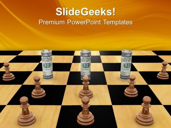 Twisted Dollars And Chess Pieces Business PowerPoint Templates Ppt Backgrounds For Slides 0113 Twisted Dollars And Chess Pieces Business PowerPoint Templates Ppt Backgrounds For Slides 0113