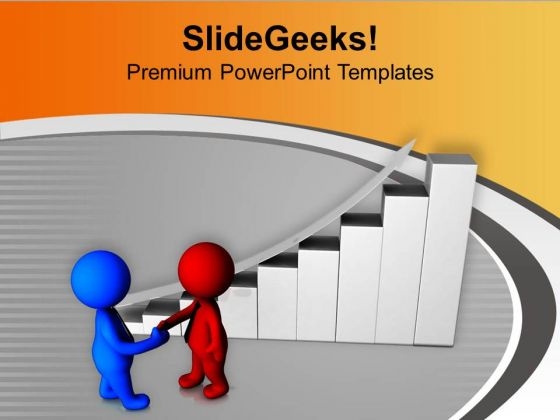 Two Models Shaking Hands PowerPoint Templates Ppt Backgrounds For Slides 0713 Two Models Shaking Hands PowerPoint Templates Ppt Backgrounds For Slides 0713
