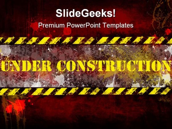 Under Construction Poster Background PowerPoint Templates And PowerPoint Backgrounds 0711 Under Construction Poster Background PowerPoint Templates And PowerPoint Backgrounds 0711