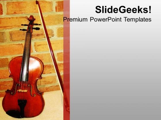 Unique Color And Violen For Musical Theme PowerPoint Templates Ppt Backgrounds For Slides 0413 Unique Color And Violen For Musical Theme PowerPoint Templates Ppt Backgrounds For Slides 0413