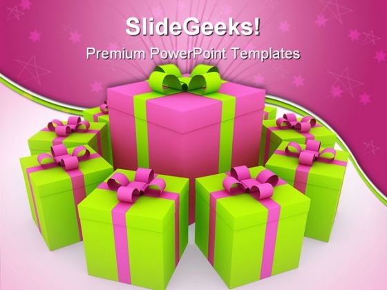Unique Gift Events PowerPoint Templates And PowerPoint Backgrounds 0311 Unique Gift Events PowerPoint Templates And PowerPoint Backgrounds 0311