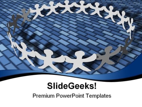 United Chain Teamwork PowerPoint Themes And PowerPoint Slides 0511 United Chain Teamwork PowerPoint Themes And PowerPoint Slides 0511