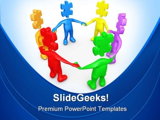 United People Teamwork PowerPoint Background And Template 1210 United People Teamwork PowerPoint Background And Template 1210