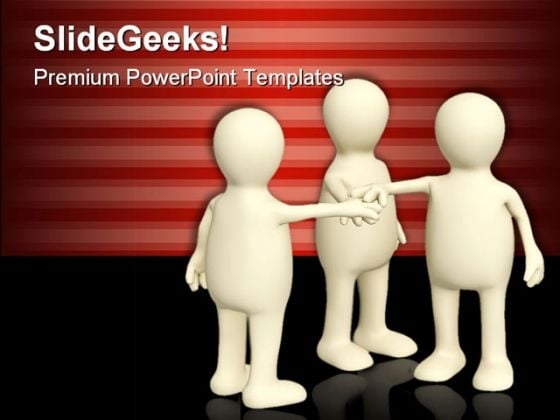 Unity Teamwork People PowerPoint Template 0810 Unity Teamwork People PowerPoint Template 0810