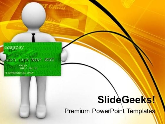 Use Credit Card Carefully PowerPoint Templates Ppt Backgrounds For Slides 0813 Use Credit Card Carefully PowerPoint Templates Ppt Backgrounds For Slides 0813