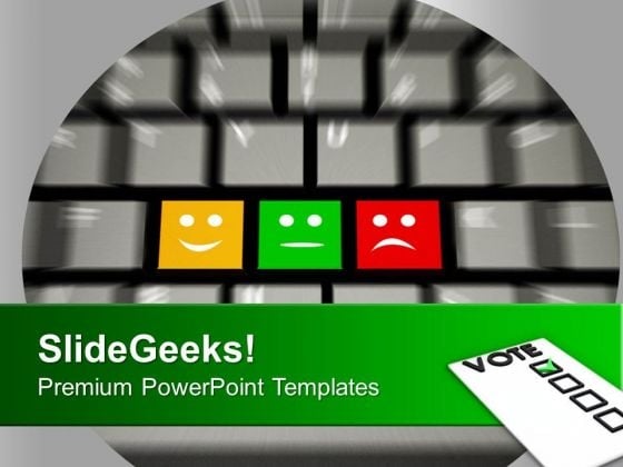 use the power of voting powerpoint templates ppt backgrounds for