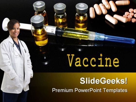 Vaccine Science PowerPoint Template 0610 Vaccine Science PowerPoint Template 0610