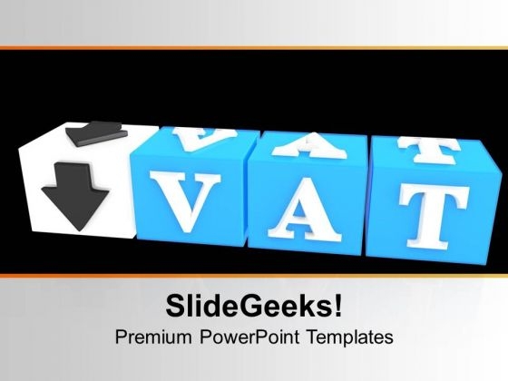 Vat Button Block Cube Success PowerPoint Templates Ppt Backgrounds For Slides 0313