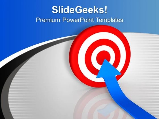Vector Illustration Of Arrow And Target PowerPoint Templates Ppt Backgrounds For Slides 0213 Vector Illustration Of Arrow And Target PowerPoint Templates Ppt Backgrounds For Slides 0213