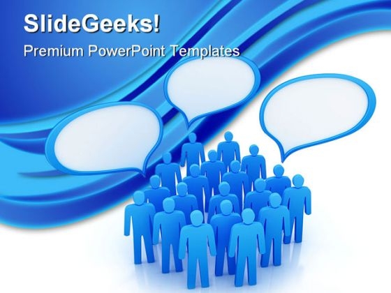 Views Communication People Powerpoint Template 1110 Powerpoint Themes