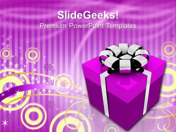 Violet Gift Box Abstract PowerPoint Templates And PowerPoint Themes 0912 Violet Gift Box Abstract PowerPoint Templates And PowerPoint Themes 0912