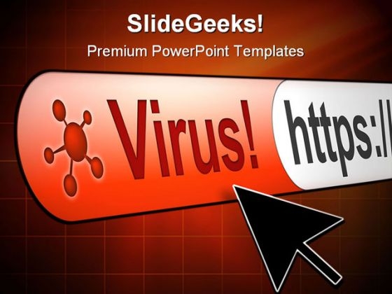 Virus Internet PowerPoint Template 0910 Virus Internet PowerPoint Template 0910