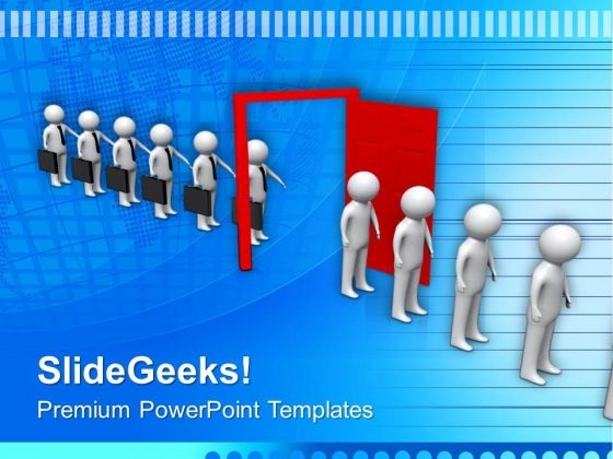 Wait For Your Turn PowerPoint Templates Ppt Backgrounds For Slides 0513 Wait For Your Turn PowerPoint Templates Ppt Backgrounds For Slides 0513