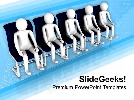 Wait For Your Turn PowerPoint Templates Ppt Backgrounds For Slides 0813 Wait For Your Turn PowerPoint Templates Ppt Backgrounds For Slides 0813
