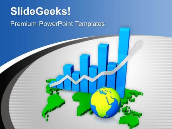 Watch Global Business Growth Rate PowerPoint Templates Ppt Backgrounds For Slides 0513