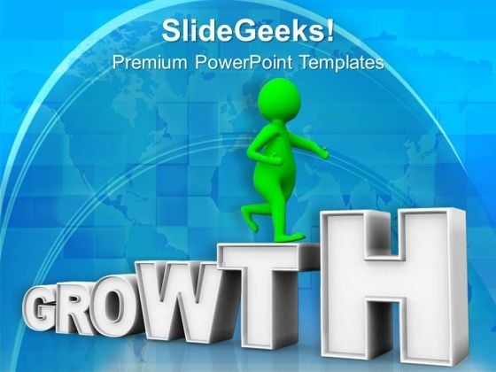 Watch The Business Growth PowerPoint Templates Ppt Backgrounds For Slides 0713 Watch The Business Growth PowerPoint Templates Ppt Backgrounds For Slides 0713