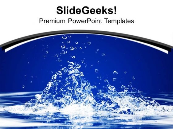 Water Abstraction Showing With Environment PowerPoint Templates Ppt Backgrounds For Slides 0313 Water Abstraction Showing With Environment PowerPoint Templates Ppt Backgrounds For Slides 0313
