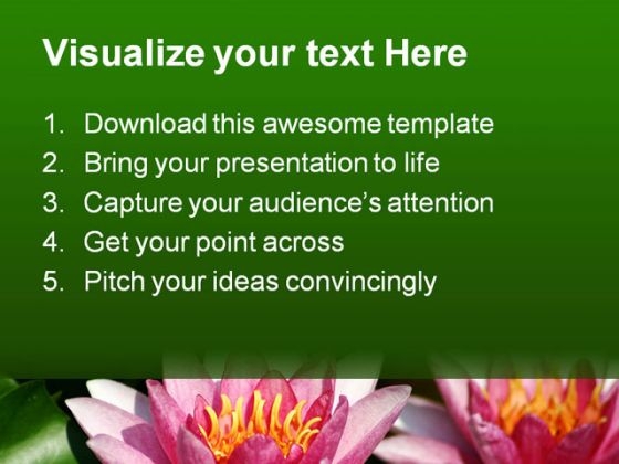 water_lily_beauty_powerpoint_template_1110_text