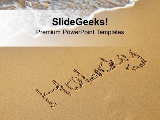 Water Wave Beach Holiday Season PowerPoint Templates Ppt Backgrounds For Slides 1212 Water Wave Beach Holiday Season PowerPoint Templates Ppt Backgrounds For Slides 1212