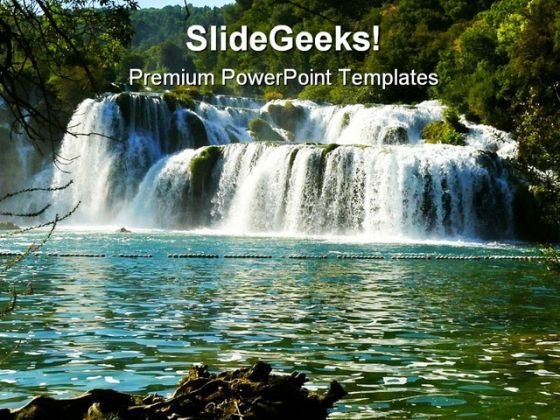 Waterfalls Beauty PowerPoint Templates And PowerPoint Backgrounds 0811 Waterfalls Beauty PowerPoint Templates And PowerPoint Backgrounds 0811
