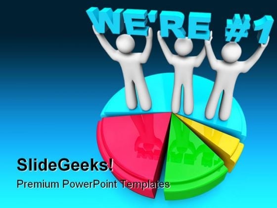 We Are Number One Business PowerPoint Backgrounds And Templates 0111 We Are Number One Business PowerPoint Backgrounds And Templates 0111