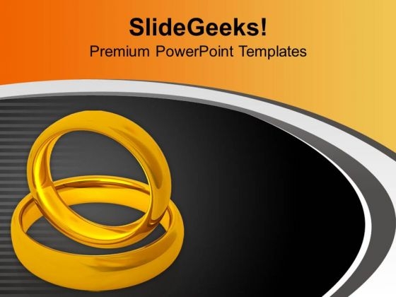 Wedding Rings Are Syymbol Of Love PowerPoint Templates Ppt Backgrounds For Slides 0613 Wedding Rings Are Syymbol Of Love PowerPoint Templates Ppt Backgrounds For Slides 0613