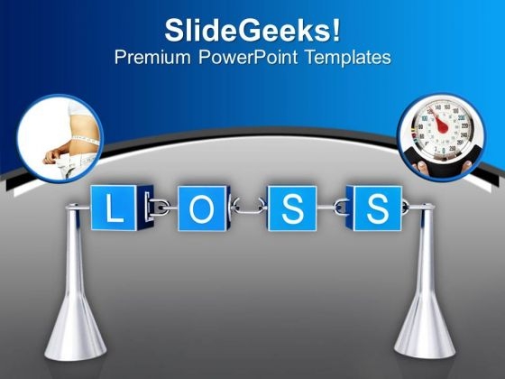 Weight Loss Is A Long Process PowerPoint Templates Ppt Backgrounds For Slides 0513 Weight Loss Is A Long Process PowerPoint Templates Ppt Backgrounds For Slides 0513