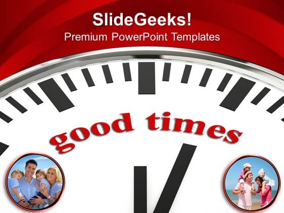 White Clock With Good Time Future PowerPoint Templates And PowerPoint Themes 0912 White Clock With Good Time Future PowerPoint Templates And PowerPoint Themes 0912