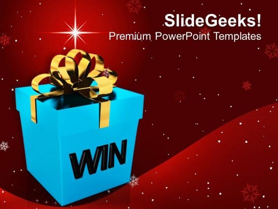 Win A Prize For Efforts In Business PowerPoint Templates Ppt Backgrounds For Slides 0413 Win A Prize For Efforts In Business PowerPoint Templates Ppt Backgrounds For Slides 0413